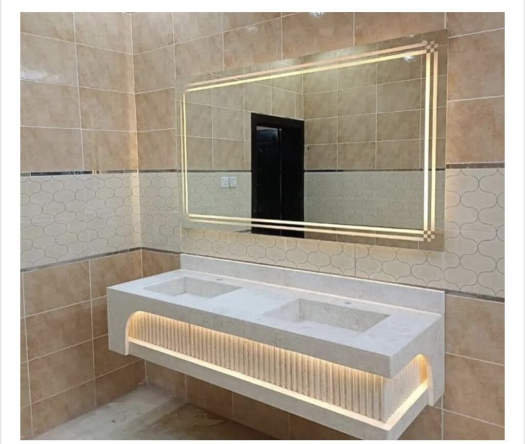 اشكال مغاسل رخام جديده