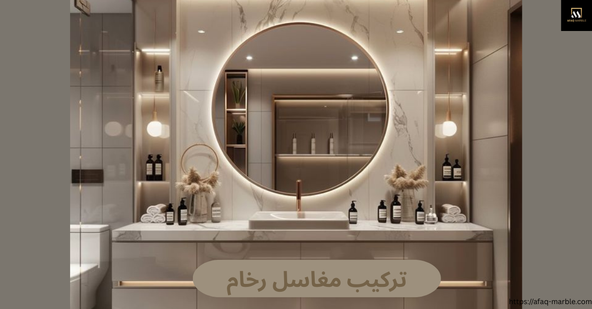 تركيب مغاسل رخام