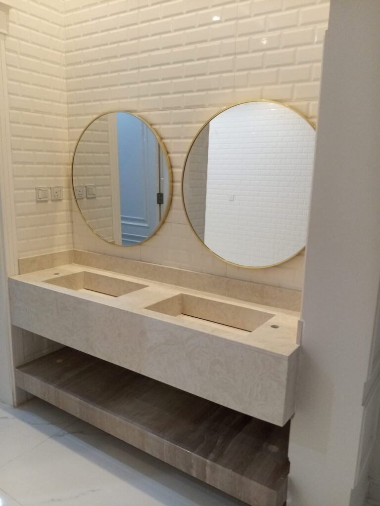 مغاسل رخام جاهزة