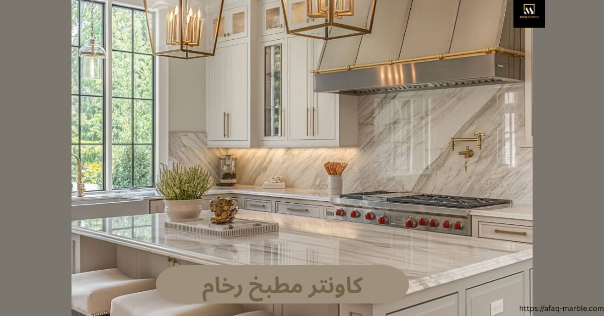 كاونتر مطبخ رخام